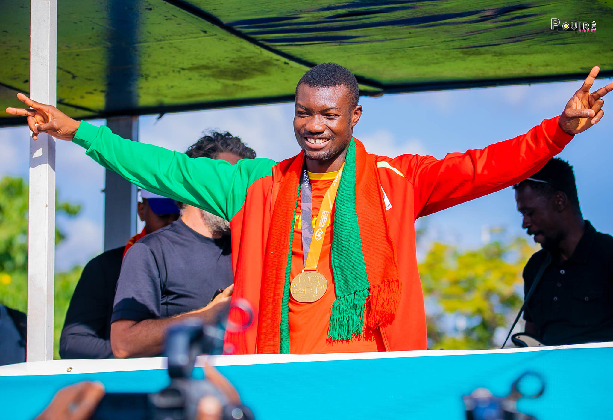 Ouaga : Fabrice Zango fait citoyen d’honneur