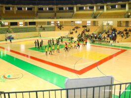Palais des sports Ouaga 2000 : un nouveau parquet aux normes internationales