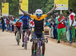 4es Jeux nationaux relève sportive : Chérif Ouédraogo du Kadiogo remporte la course cycliste au sprint