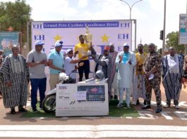 17e Grand prix cycliste Excellence Hôtel : Soumaïla (AJCK) Ilboudo écrase la concurrence